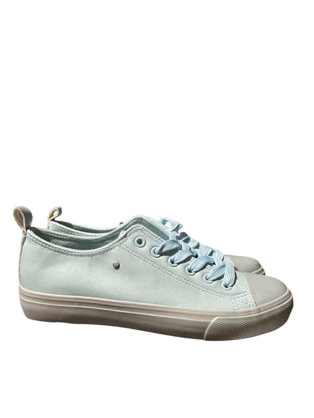 Matt And Nat Shoes Womens 8 Blue Sneakers Vegan Hazel Lace Up Dusk PU Low Top 39